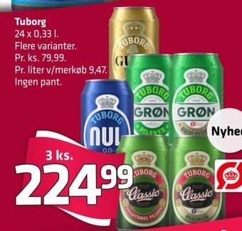 Fleggaard Tuborg tilbud