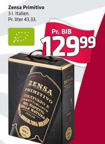 Fleggaard Zensa Primitivo tilbud