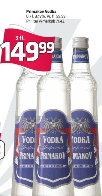 Fleggaard Primakov Vodka tilbud