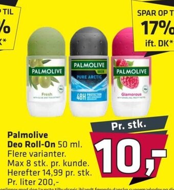 Fleggaard Palmolive Deo Roll -On tilbud