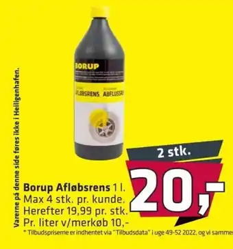 Fleggaard Borup Afløbsrens tilbud
