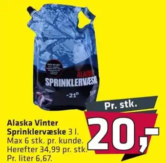 Fleggaard Alaska Vinter Sprinklervæske tilbud