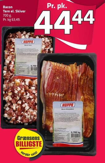 Fleggaard Bacon Tern el. Skiver tilbud
