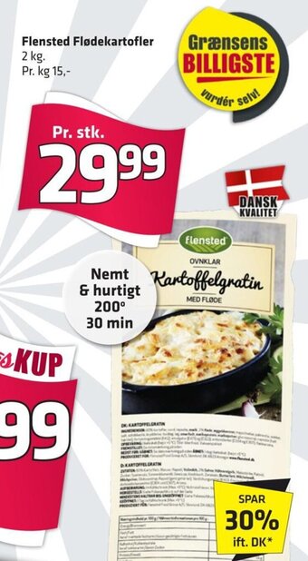 Fleggaard Flensted Flødekartofler tilbud
