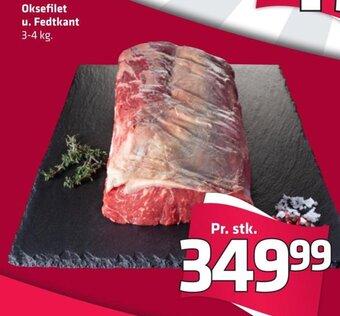 Fleggaard Oksefilet u. Fedtkant tilbud