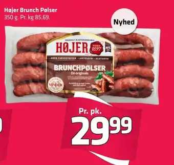 Fleggaard Højer Brunch Pølser tilbud