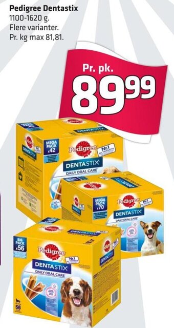 Fleggaard Pedigree Dentastix tilbud