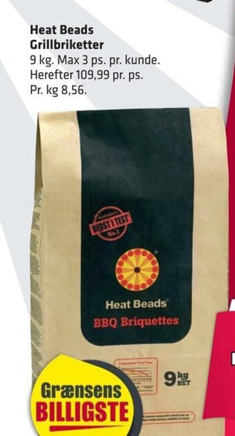Fleggaard Heat Beads Grillbriketter tilbud