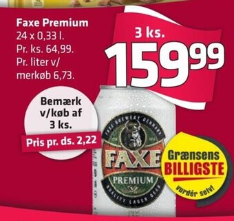 Fleggaard Faxe Premium tilbud