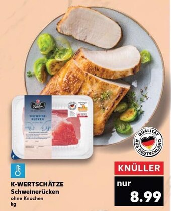 Kaufland K-Wertschätze Schweinerücken tilbud