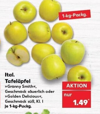 Kaufland DE Ital. Tafeläpfel tilbud