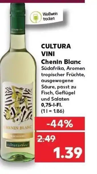 Cultura Vini Chenin Blanc