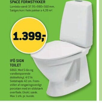 XL-BYG Ifö Sign Toilet tilbud