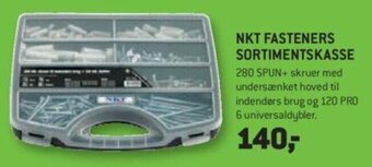 XL-BYG NKT Fasteners Sortimentskasse tilbud