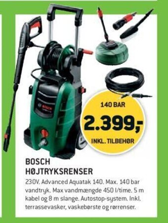 XL-BYG Bosch Højtryksrenser tilbud