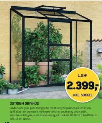 Outrium Drivhus