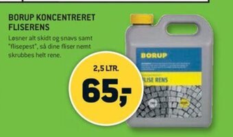 XL-BYG Borup Koncentreret Fliserens tilbud
