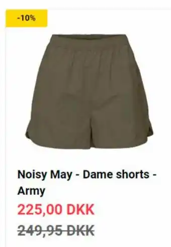 Noisy May - Dame Shorts - Army