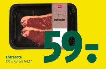 Coop 365 Entrecote tilbud