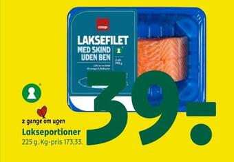 Coop 365 Lakseportioner tilbud