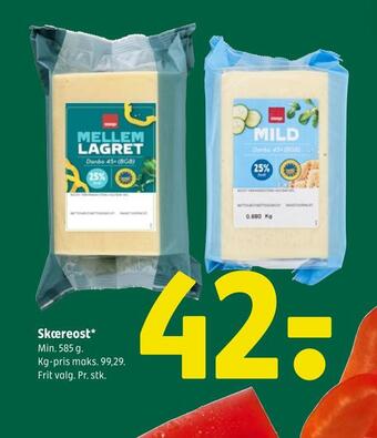 Coop 365 Skæreost tilbud