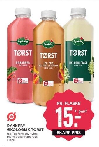 MENY Rynkeby økologisk tørst tilbud