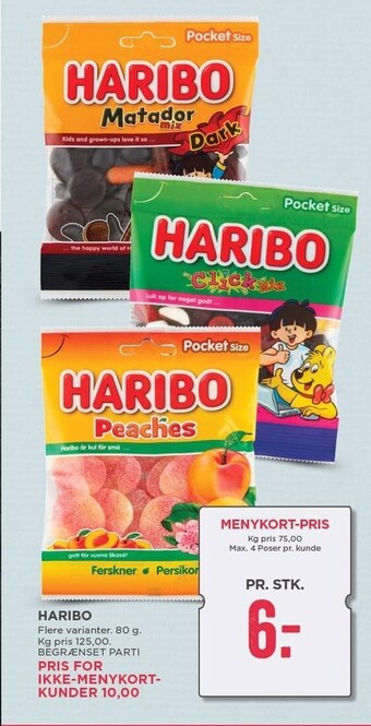 MENY Haribo tilbud