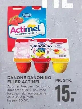 Danone danonino el. actimel