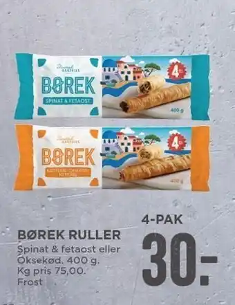 Børek ruller