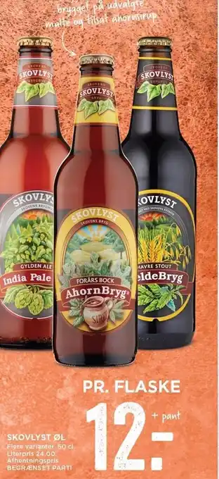 MENY Skovlyst øl tilbud