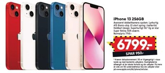 Bilka Iphone 13 256gb tilbud