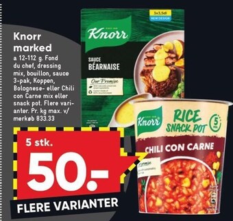 Bilka Knorr marked tilbud