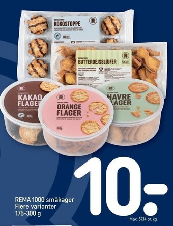 REMA 1000 Rema 1000 småkager tilbud