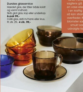 Bilka Duralex glasservice tilbud