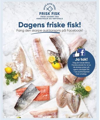 Bilka Dagens friske fisk! tilbud