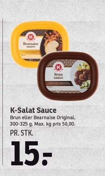 SPAR K-salat sauce tilbud