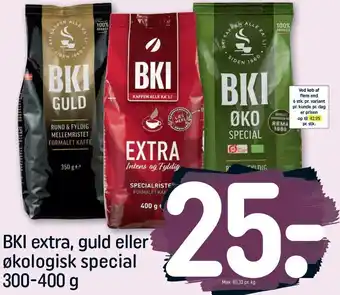 REMA 1000 Bki extra, guld eller økologisk special tilbud