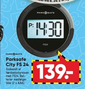 Bilka Parksafe city fs 24 tilbud