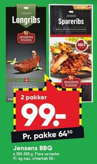 Bilka Jensens bbq tilbud