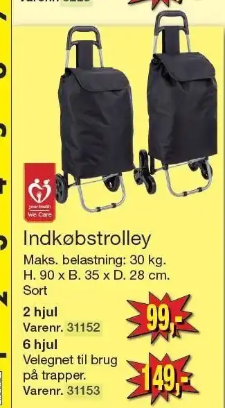 Harald Nyborg We care indkøbstrolley tilbud