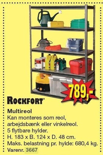 Harald Nyborg Rockfort multireol tilbud