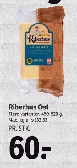 SPAR Riberhus ost tilbud