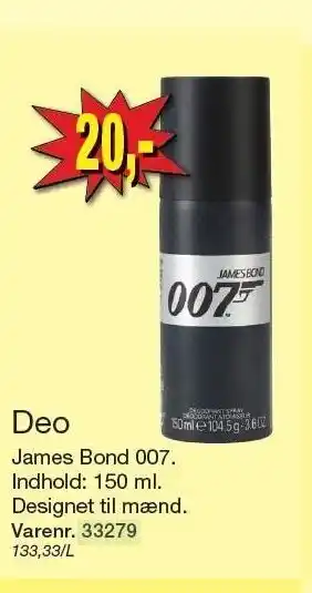 James bond 007 deo