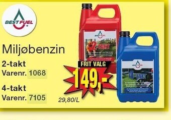 Harald Nyborg Best fuel miljøbenzin tilbud