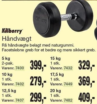 Kilberry håndvægt