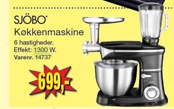 Harald Nyborg Sjöbo køkkenmaskine tilbud