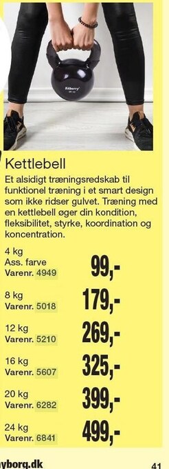 Harald Nyborg Kettlebell tilbud