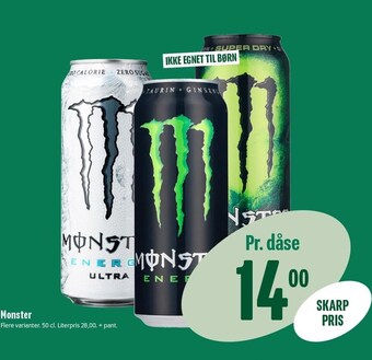 Min Købmand Monster tilbud