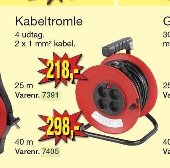 Harald Nyborg Kabeltromle tilbud
