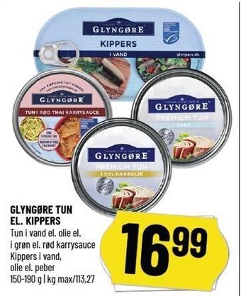 Løvbjerg Glyngøre tun el. kippers tilbud